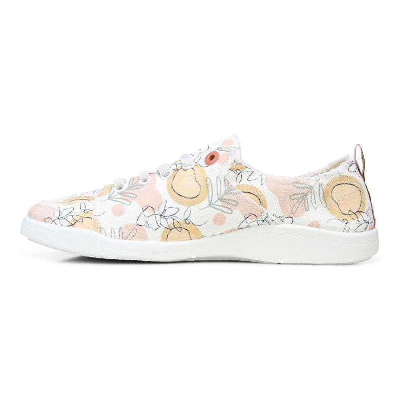 Vionic Pismo Casuales Sneaker Blancos | CAhe3IPJ