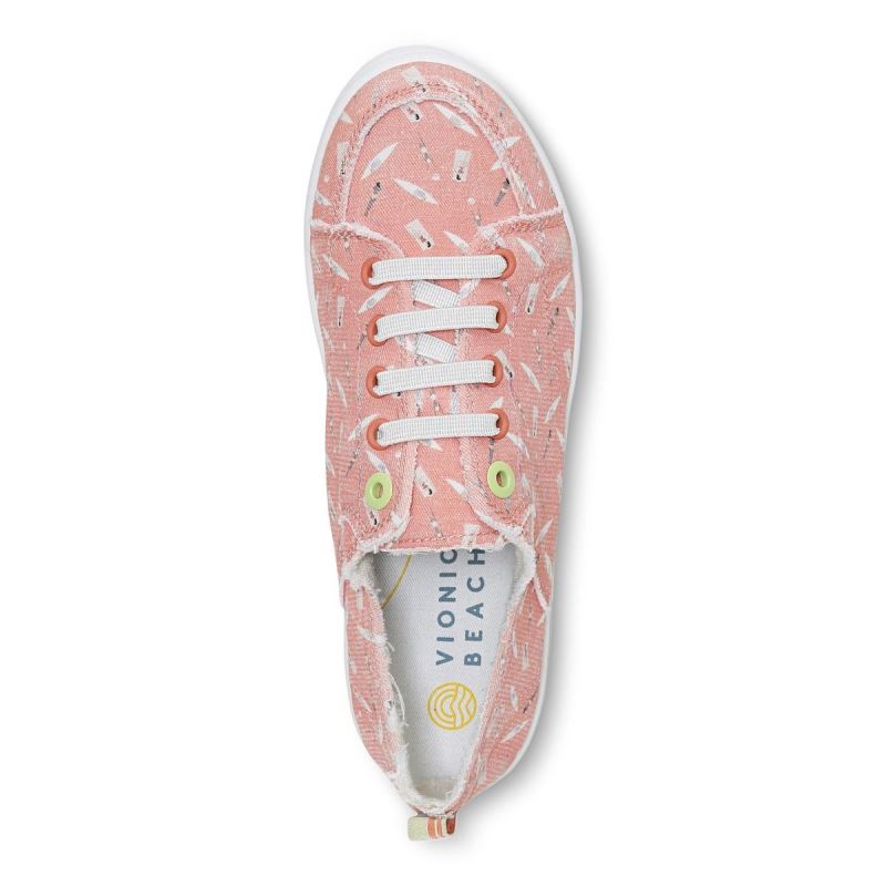 Vionic Pismo Casuales Sneaker Coral | cLOF0eVl