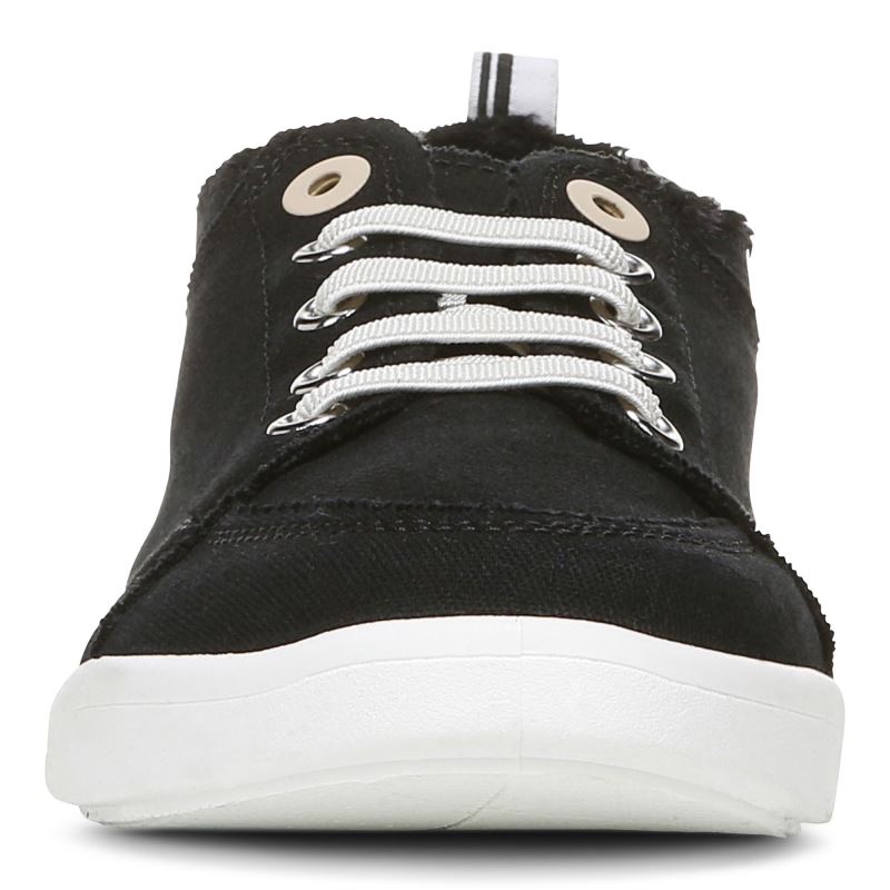 Vionic Pismo Casuales Sneaker Negros | hW10xRPq