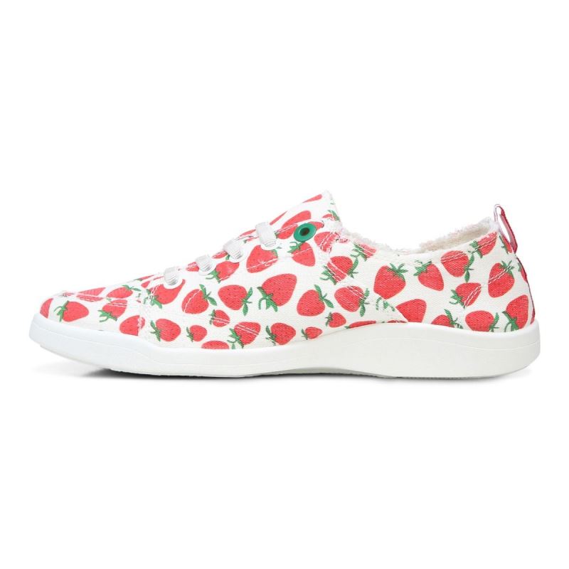 Vionic Pismo Casuales Sneaker Rojos | 12IRgzDj