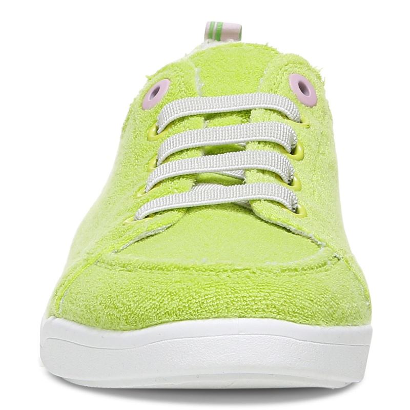 Vionic Pismo Casuales Sneaker Verdes Claro | APBq6AYc