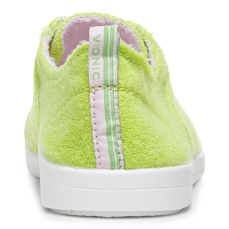 Vionic Pismo Casuales Sneaker Verdes Claro | APBq6AYc