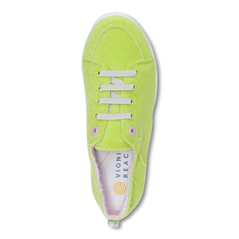 Vionic Pismo Casuales Sneaker Verdes Claro | APBq6AYc