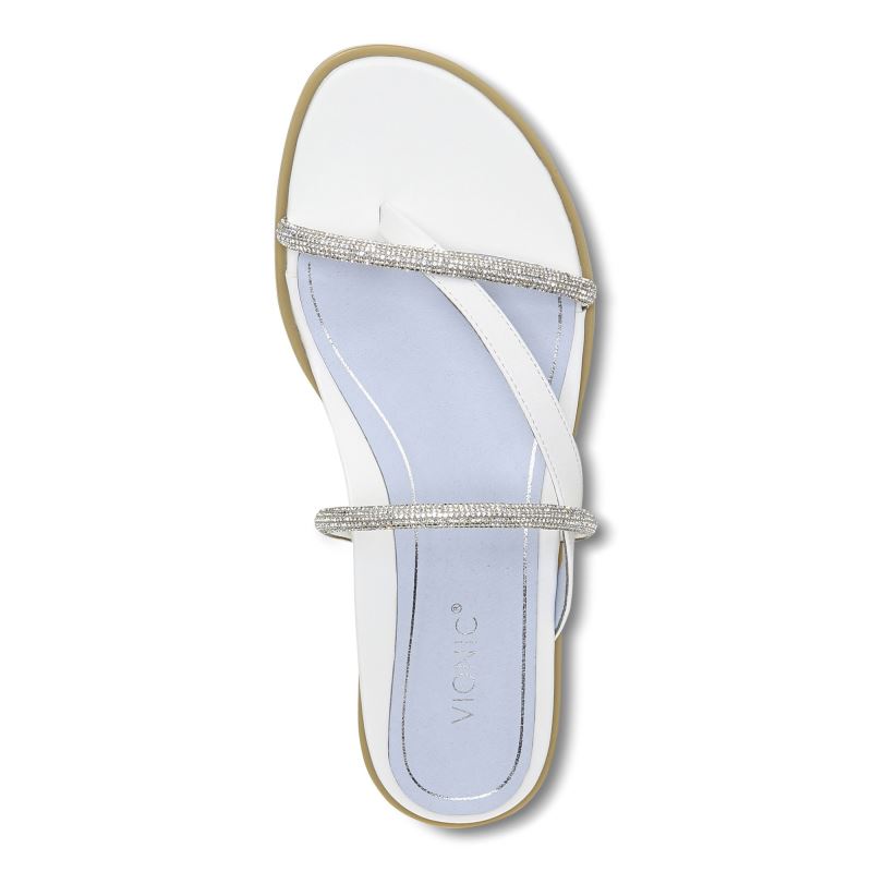 Vionic Prism Sandal Blancos | HHOAljJt