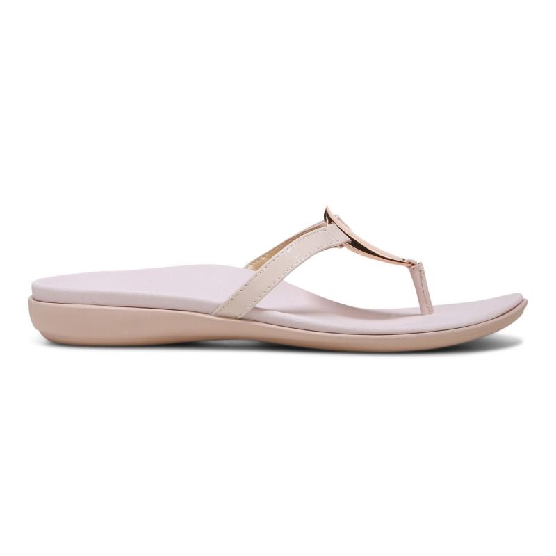 Vionic Raysa Puntera Post Sandal Rosas | uw3yc8VN
