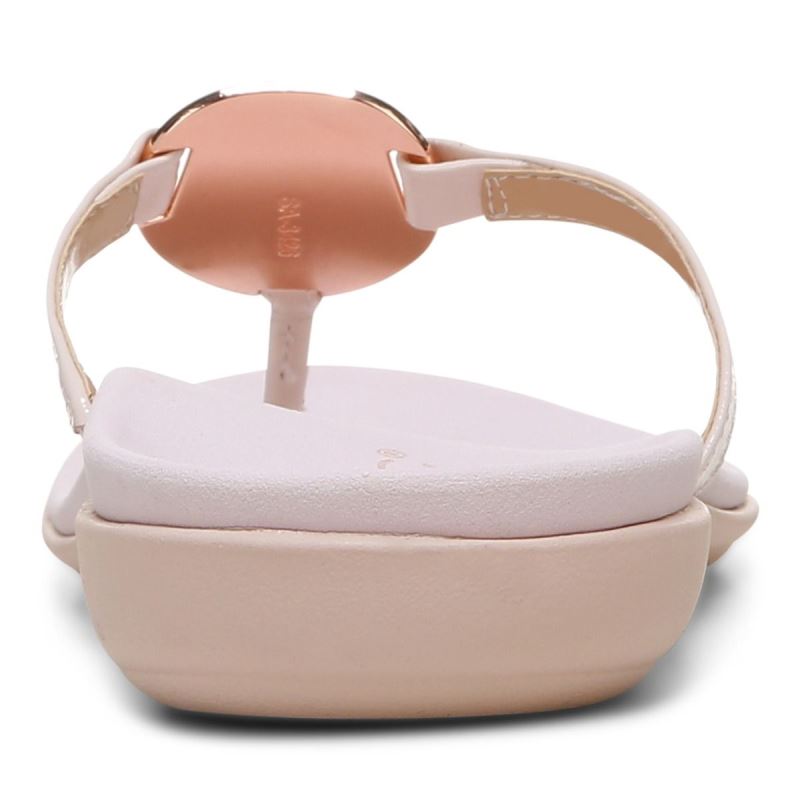 Vionic Raysa Puntera Post Sandal Rosas | uw3yc8VN