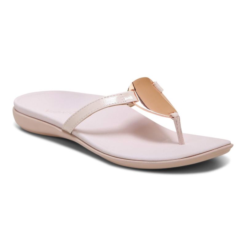 Vionic Raysa Puntera Post Sandal Rosas | uw3yc8VN