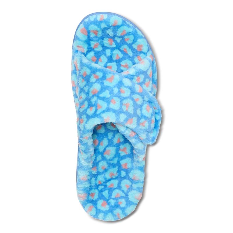 Vionic Relax Slippers Azur Leopardo | Cp8tSvp7