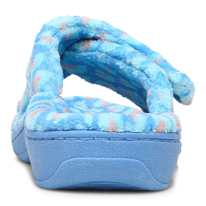 Vionic Relax Slippers Azur Leopardo | Cp8tSvp7