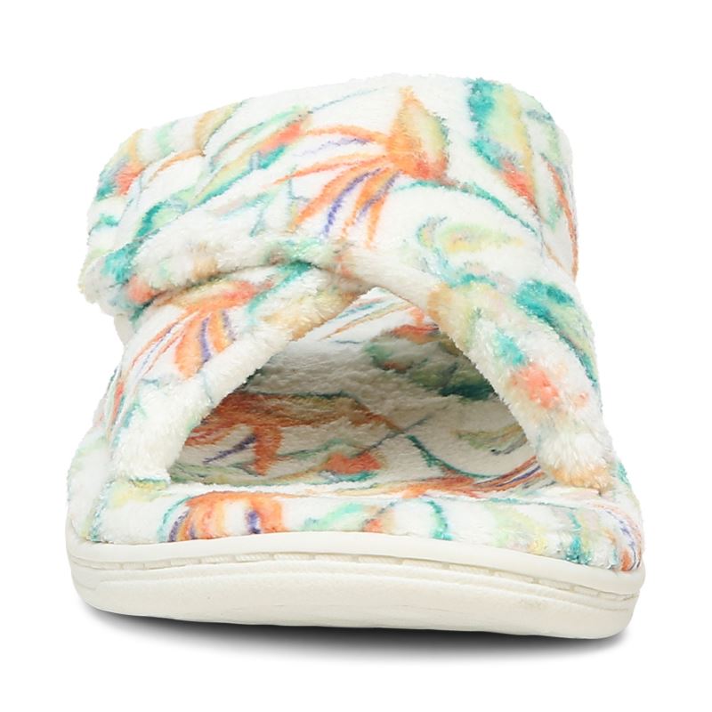Vionic Relax Slippers Blancos | 5fNF5Ikv