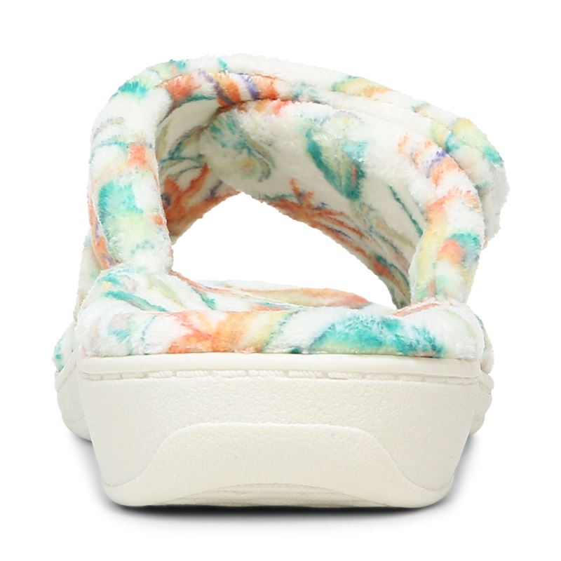 Vionic Relax Slippers Blancos | 5fNF5Ikv