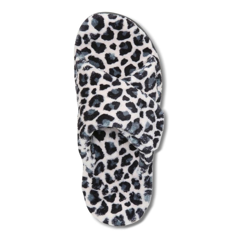 Vionic Relax Slippers Creme Leopardo | iZvhBmpa