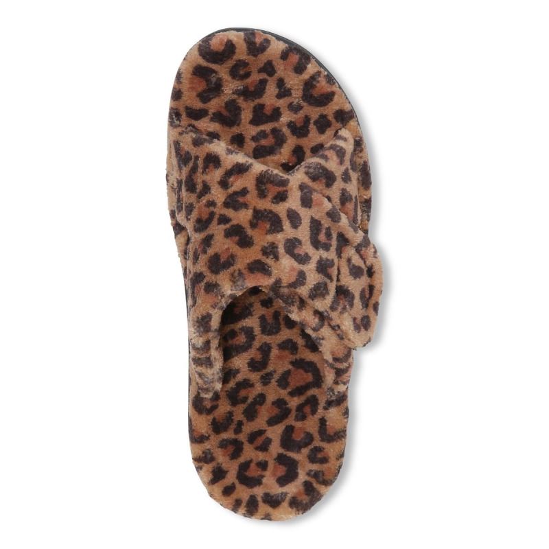Vionic Relax Slippers Marrom Leopardo | o15Cgen2