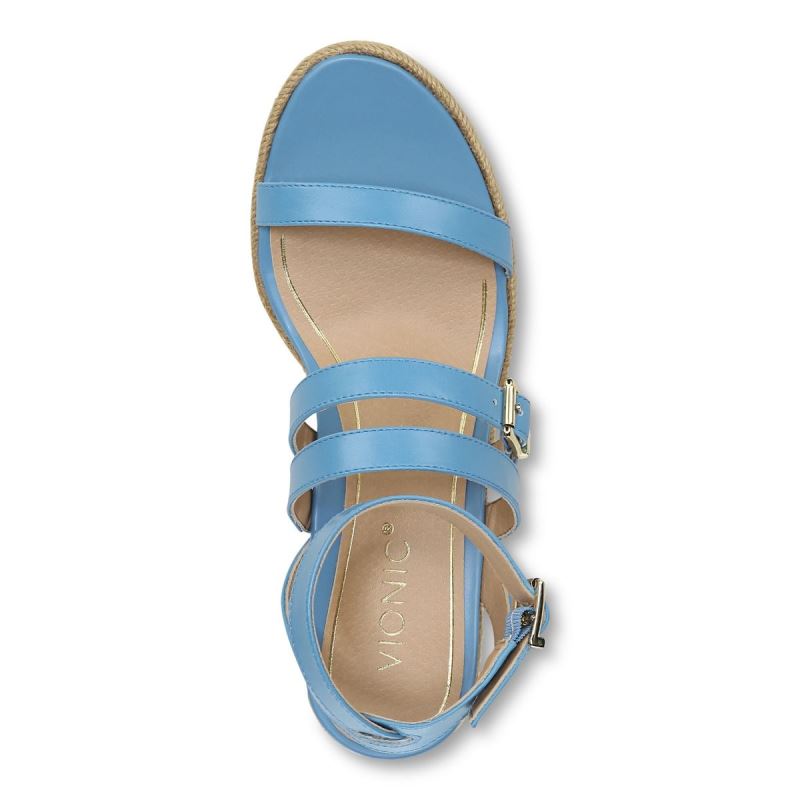 Vionic Sabina Wedge Azules | rHaEWKYI