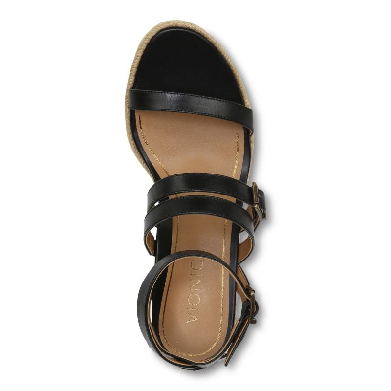Vionic Sabina Wedge Negros | mrmeVeex