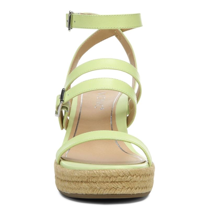 Vionic Sabina Wedge Verdes Claro | nE4LxTTB