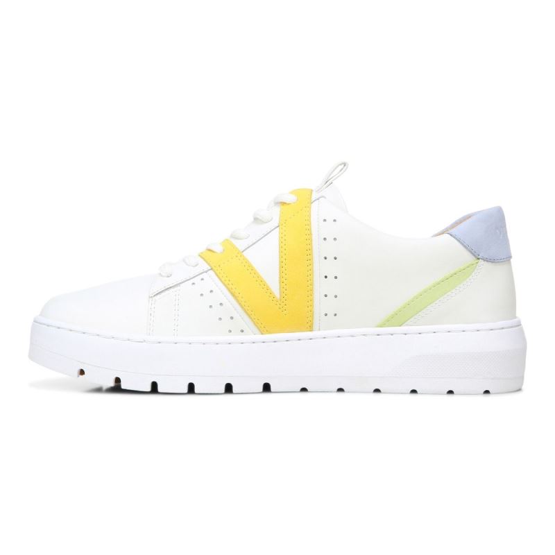 Vionic Simasa Sneaker Blancos Verdes Claro | GbgAcPJw