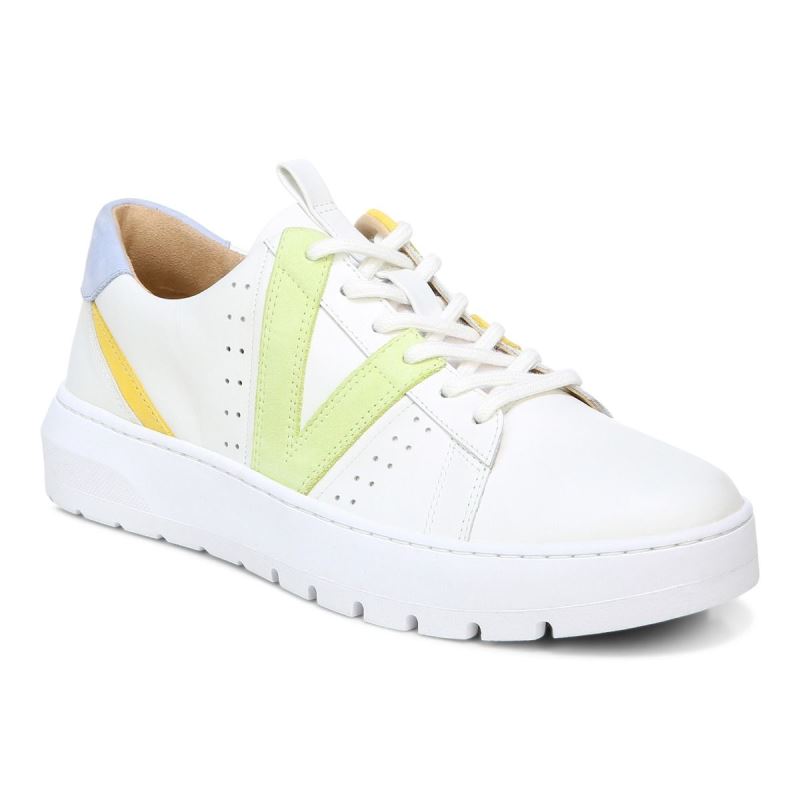 Vionic Simasa Sneaker Blancos Verdes Claro | GbgAcPJw