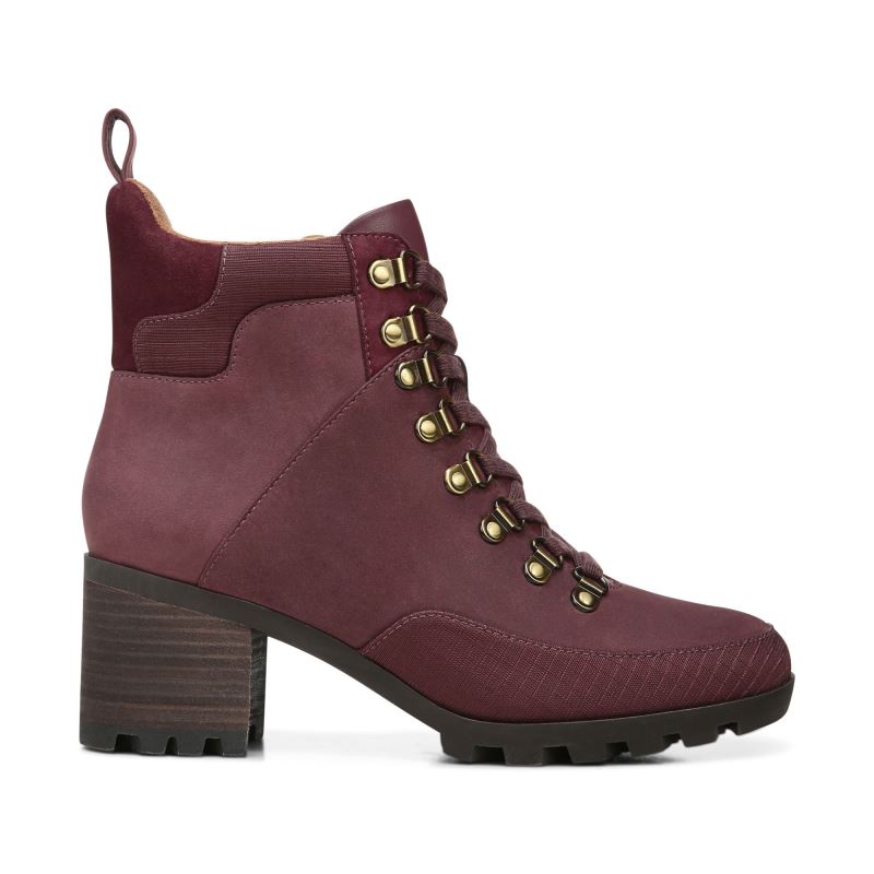 Vionic Spencer Boot Vino Granate | Y9bPTK2y