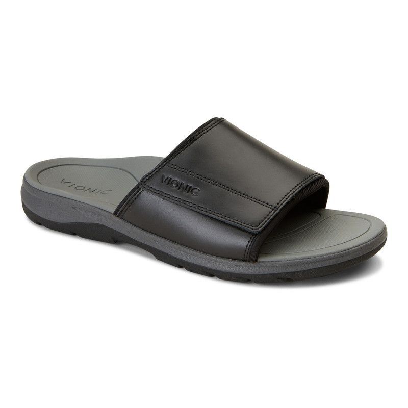 Vionic Stanley Slip On Sandal Negros | mTqScELb