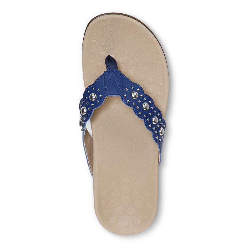Vionic Starley Sandal Azules Oscuro | FgnWjklf