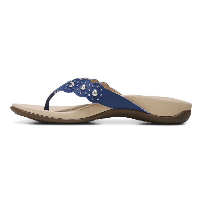 Vionic Starley Sandal Azules Oscuro | FgnWjklf
