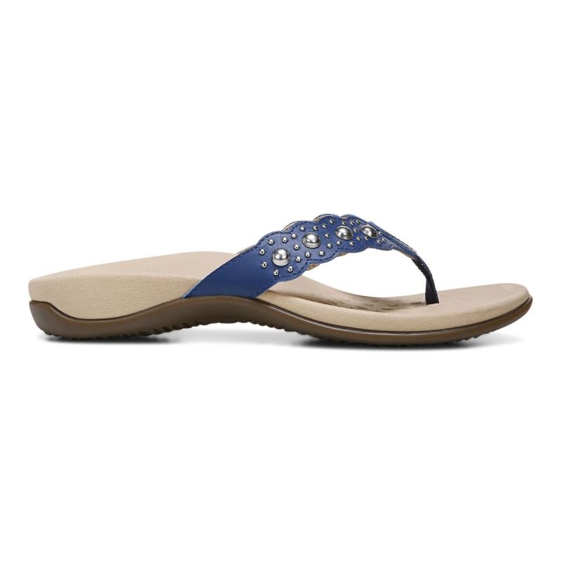 Vionic Starley Sandal Azules Oscuro | FgnWjklf