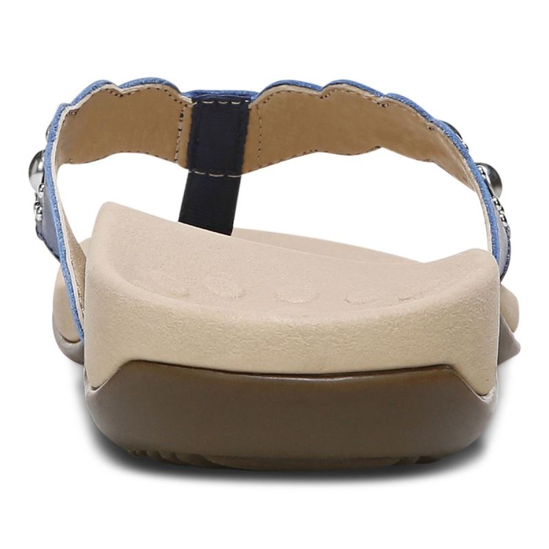 Vionic Starley Sandal Azules Oscuro | FgnWjklf