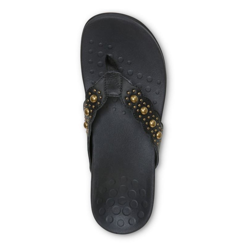 Vionic Starley Sandal Negros | Kul9Wjin