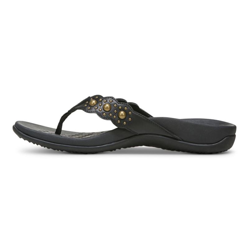Vionic Starley Sandal Negros | Kul9Wjin