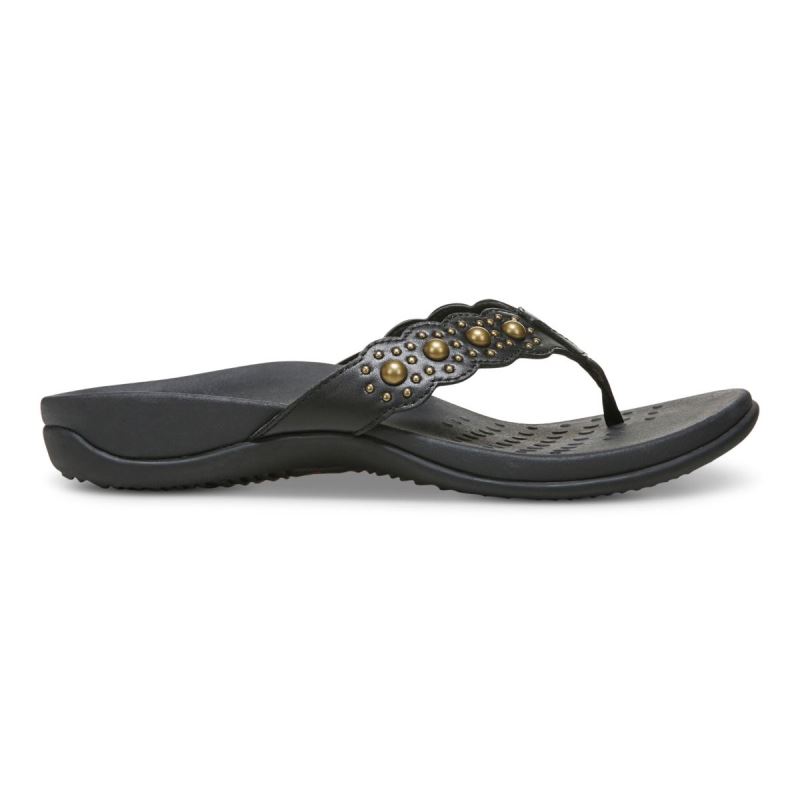 Vionic Starley Sandal Negros | Kul9Wjin