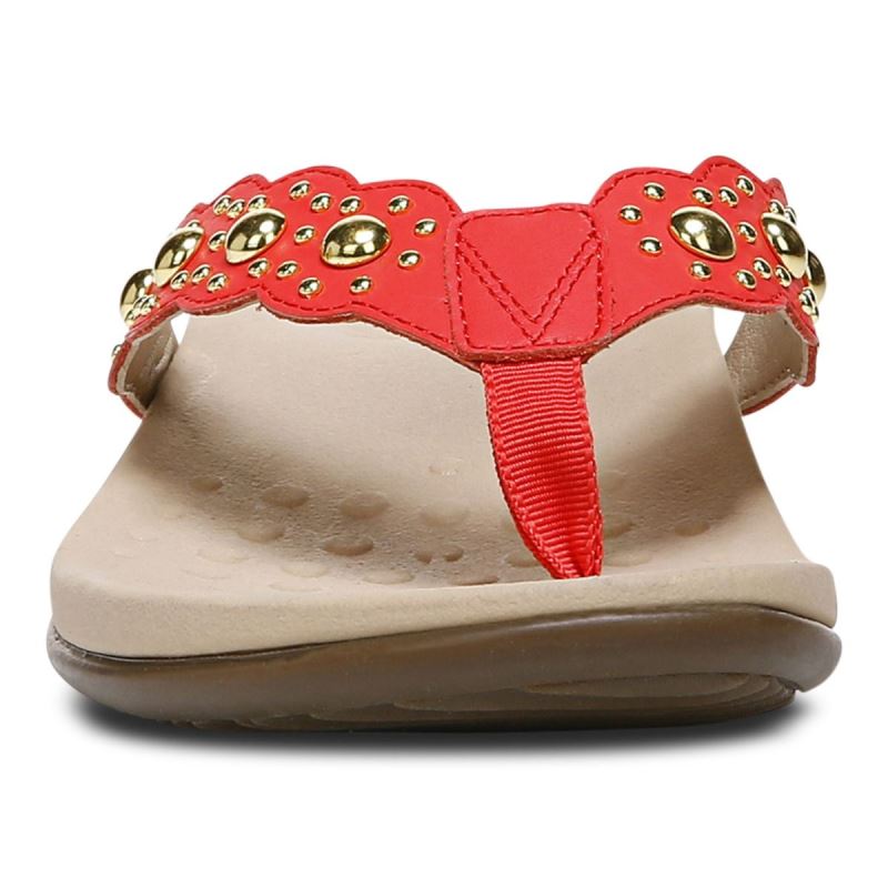 Vionic Starley Sandal Rojos | qy8piIZW
