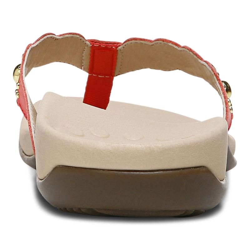 Vionic Starley Sandal Rojos | qy8piIZW