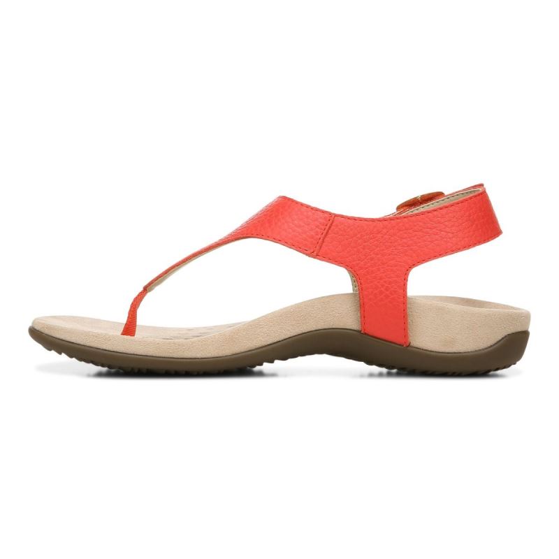 Vionic Terra Sandal Rojos | LRu4adYw