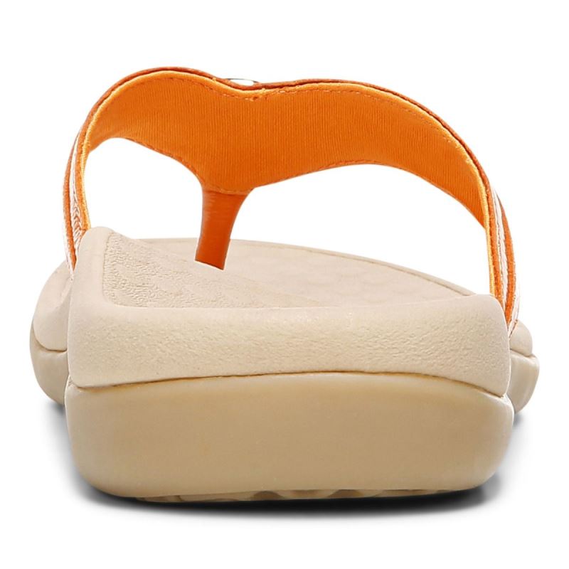 Vionic Tide Aloe Puntera Post Sandal Dorados | RwhxQpn7