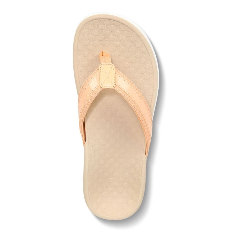 Vionic Tide II Puntera Post Sandal Albaricoque | 921VqOuO