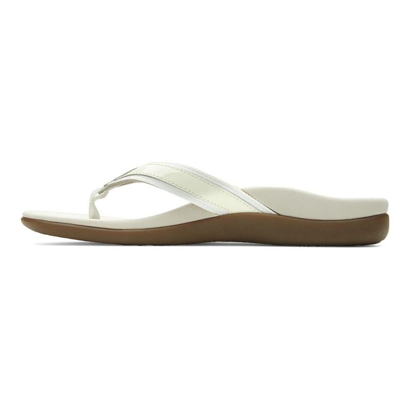 Vionic Tide II Puntera Post Sandal Blancos | wyc4kQF1