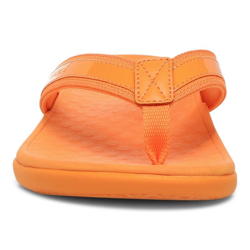 Vionic Tide II Puntera Post Sandal Dorados | Ev9QENp6