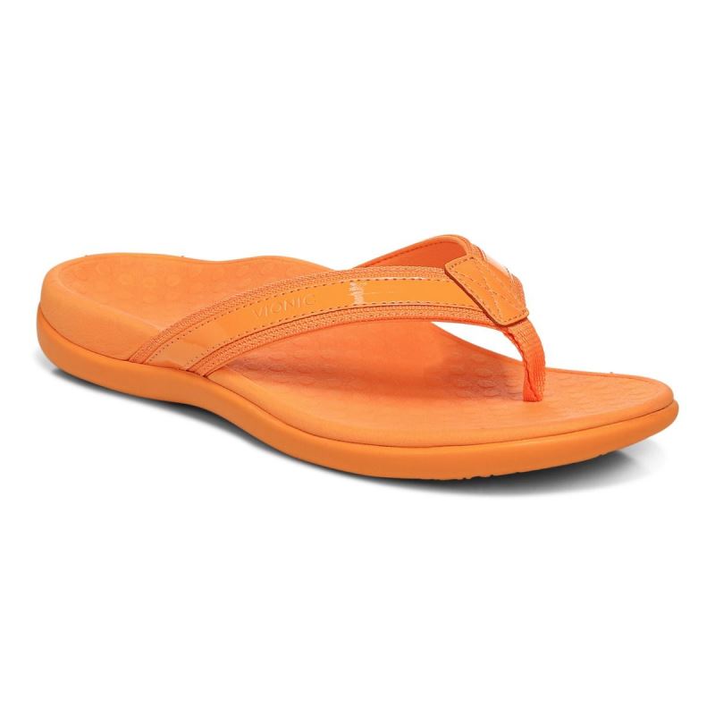 Vionic Tide II Puntera Post Sandal Dorados | Ev9QENp6