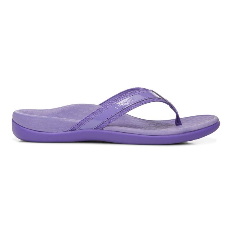 Vionic Tide II Puntera Post Sandal Morados | TZTTWLjg