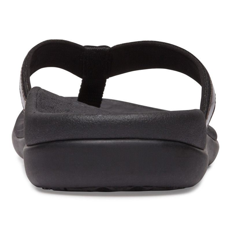 Vionic Tide II Puntera Post Sandal Negros | 9SbJsYlj