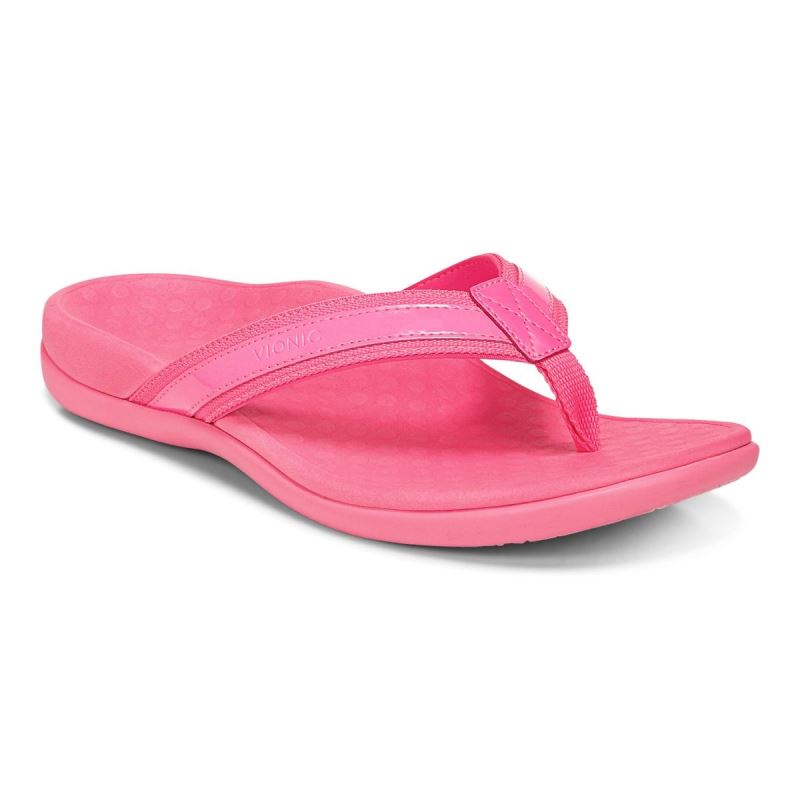 Vionic Tide II Puntera Post Sandal Rosas | EJQTCtxx