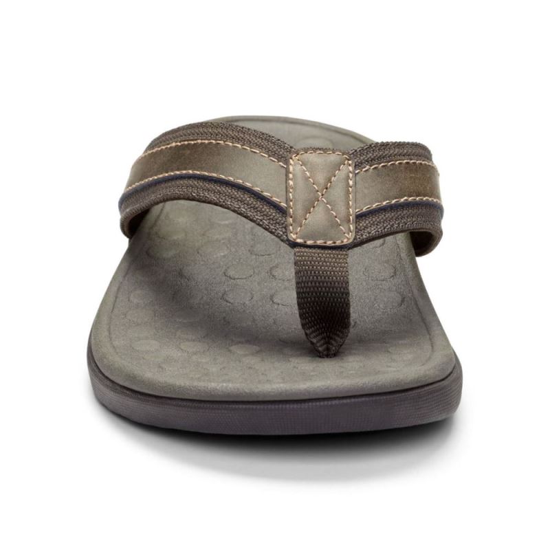 Vionic Tide Puntera Post Sandal Marrom | BZn3fFvP
