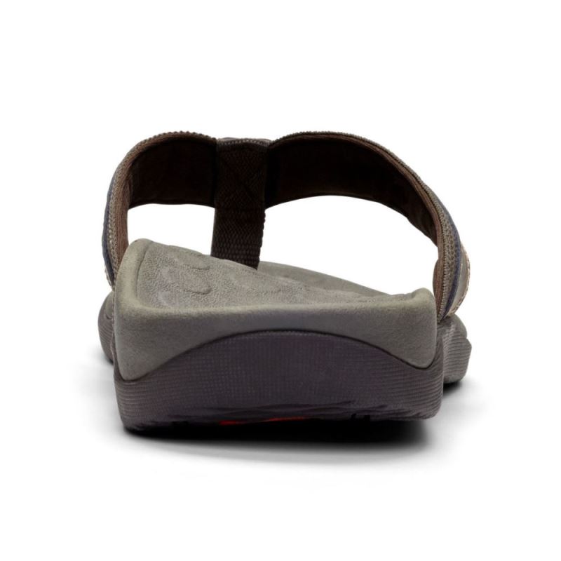 Vionic Tide Puntera Post Sandal Marrom | BZn3fFvP