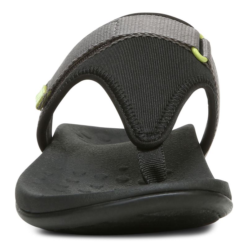Vionic Tiffany Puntera Post Sandal Negros | bS4qgHJs