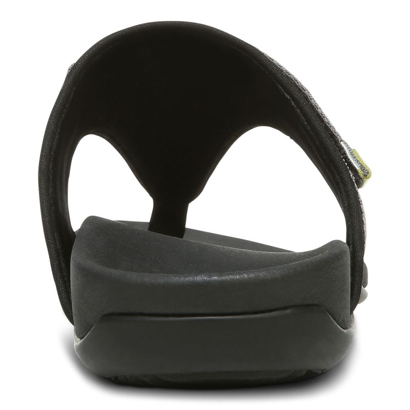 Vionic Tiffany Puntera Post Sandal Negros | bS4qgHJs
