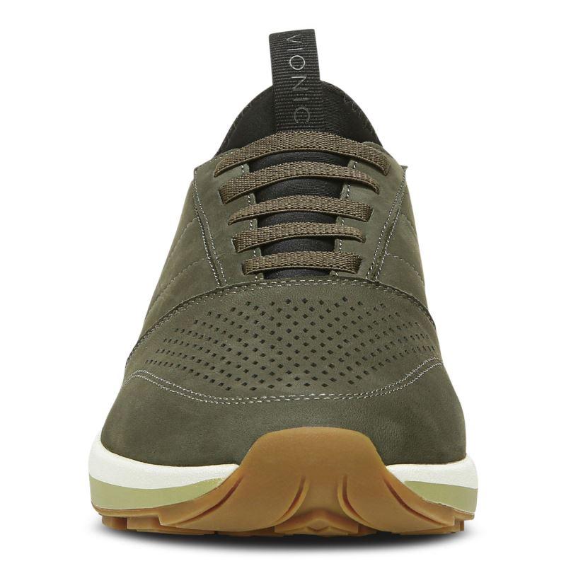 Vionic Trent Sneaker Verde Oliva | QVkHpEGL