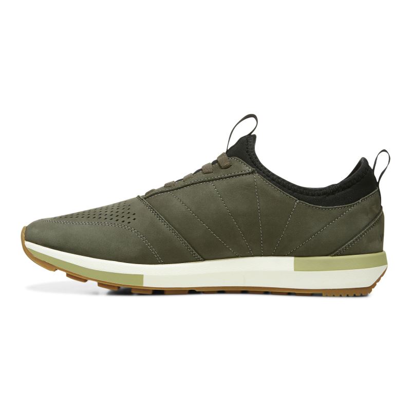 Vionic Trent Sneaker Verde Oliva | QVkHpEGL