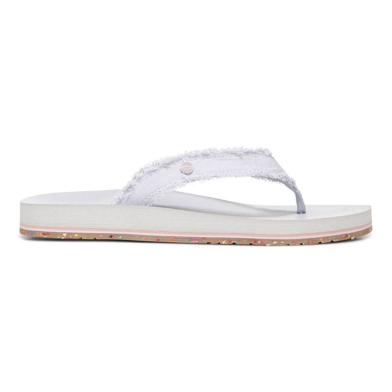 Vionic Unwind Puntera Post Sandal Azules | xmiVYP4w