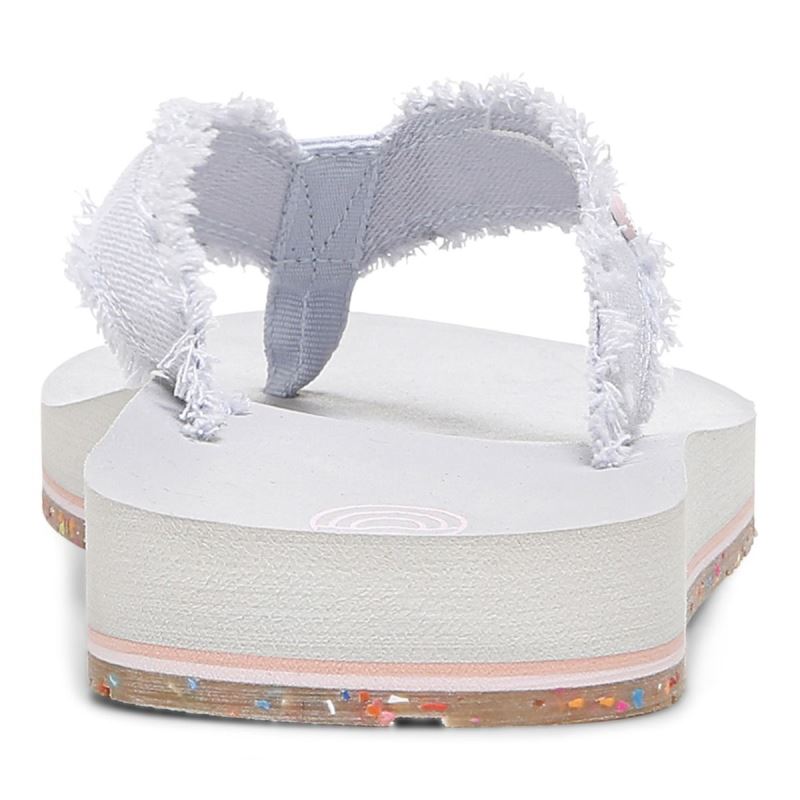 Vionic Unwind Puntera Post Sandal Azules | xmiVYP4w